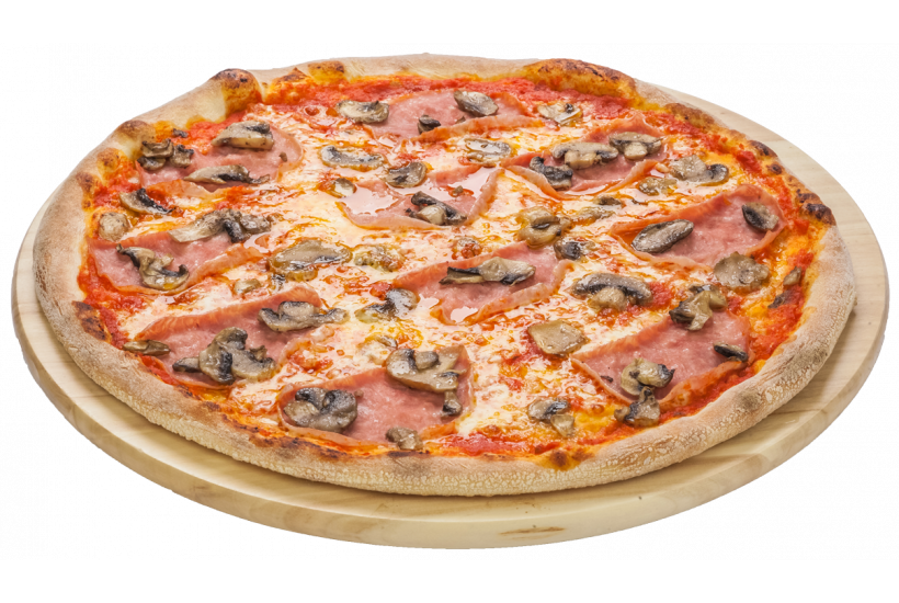 S.E PIZZA COTTO E FUNGHI GIGANTE