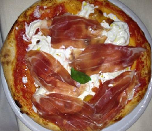 S.E PIZZA CRUDO E STRACCIATELLA GIGANTE